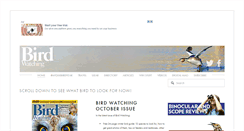 Desktop Screenshot of birdwatching.co.uk