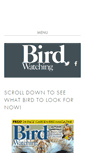 Mobile Screenshot of birdwatching.co.uk