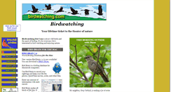 Desktop Screenshot of birdwatching.com